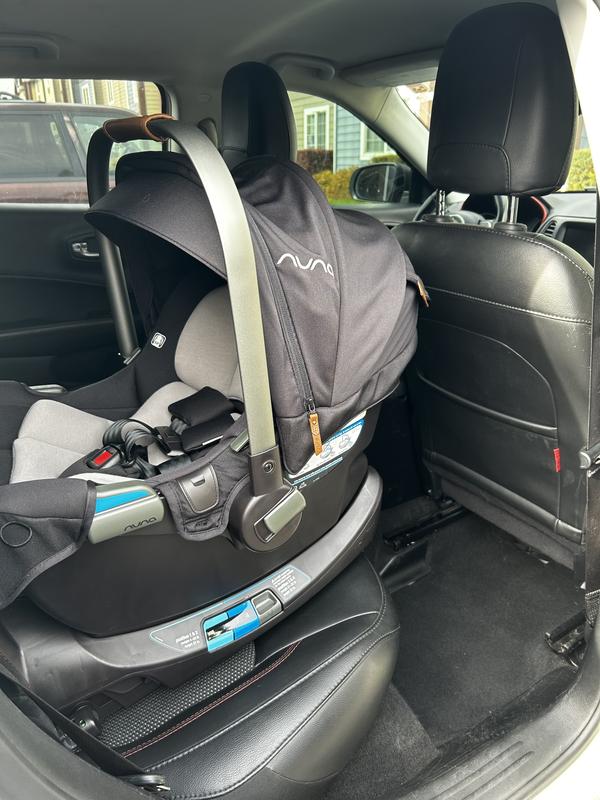 Nuna PIPA rx Caviar Black Reclining Infant Car Seat PIPA RELX