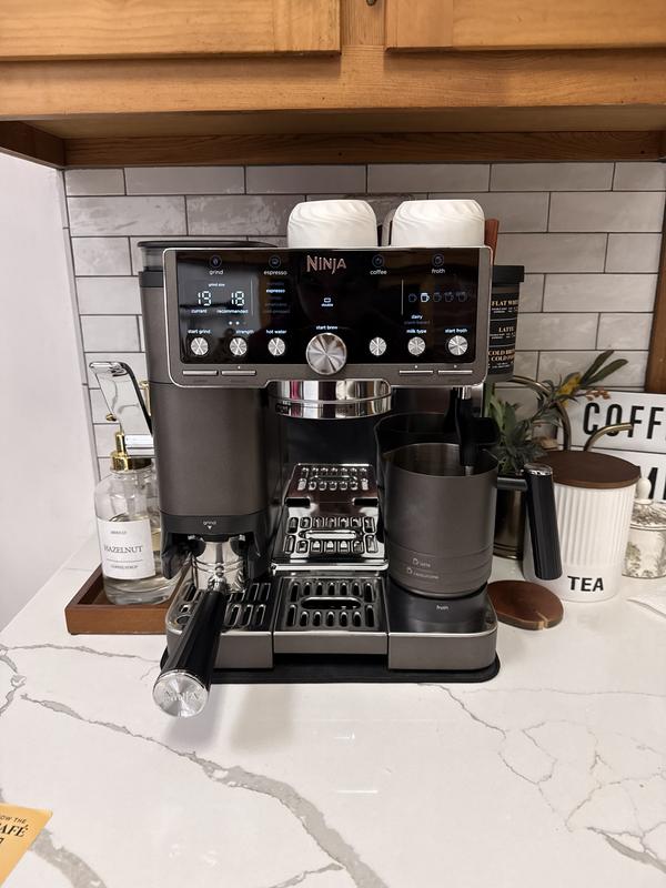 Ninja Luxe Café Pro Series Espresso Machine in Midnight Mocha +