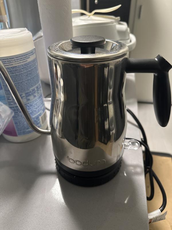 Bodum Bistro Gooseneck Electric Tea Kettle Reviews Crate Barrel