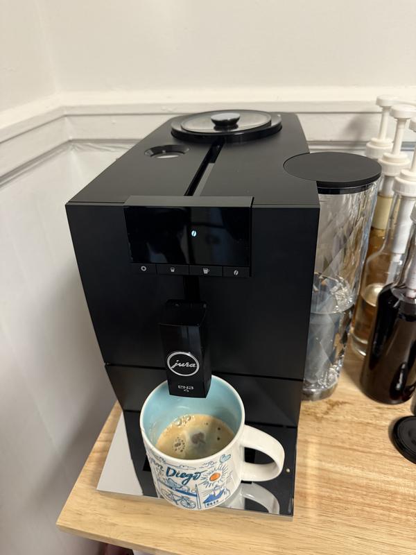 JURA ENA 4 Full Nordic White Espresso Machine + Reviews | Crate