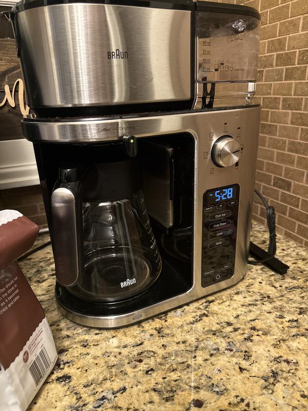 Braun MultiServe Plus 10-Cup Drip Coffee Maker with Cold Brew + Reviews |  Crate & Barrel