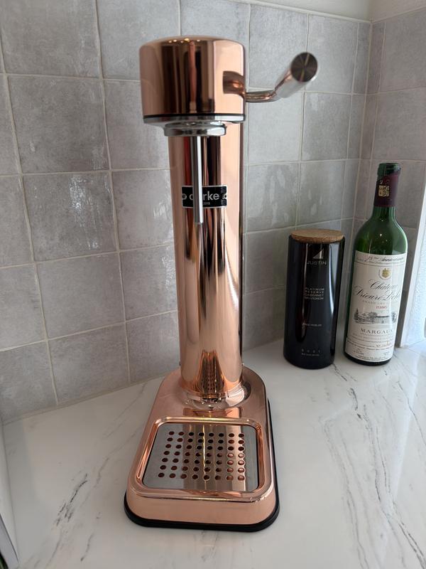 Aarke Carbonator III Matte Burgundy Sparkling Water Maker +