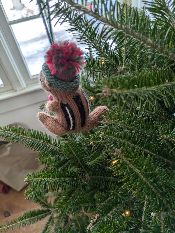 Alpaca Chipmunk with Hat Christmas Ornament, Set of Reviews