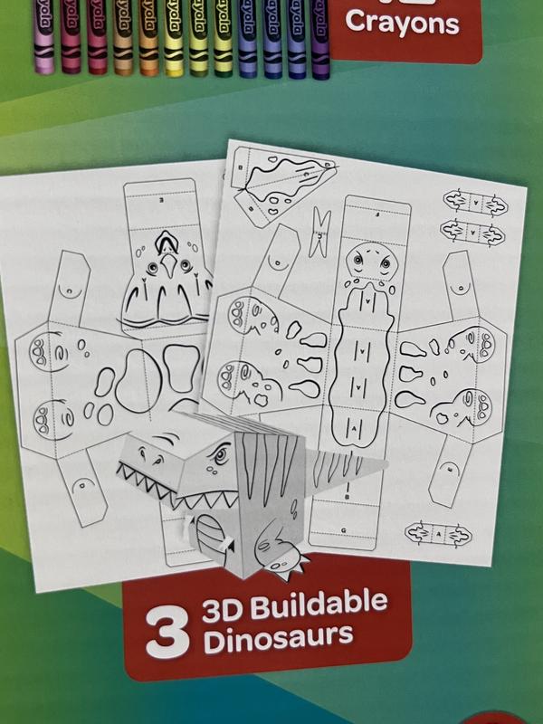 5-in-1 Dinosaurs Creativity Kit, Coloring Set, Crayola.com