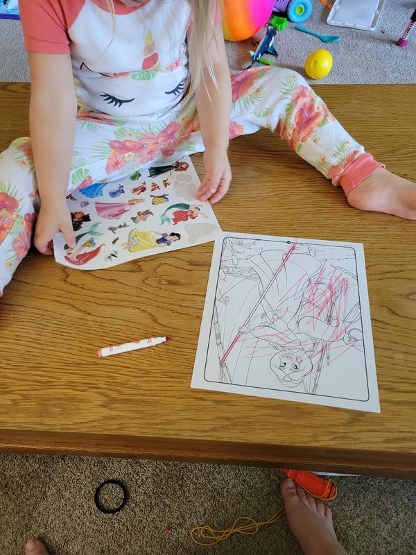 Crayola® Disney Princess Color & Sticker Activity Set