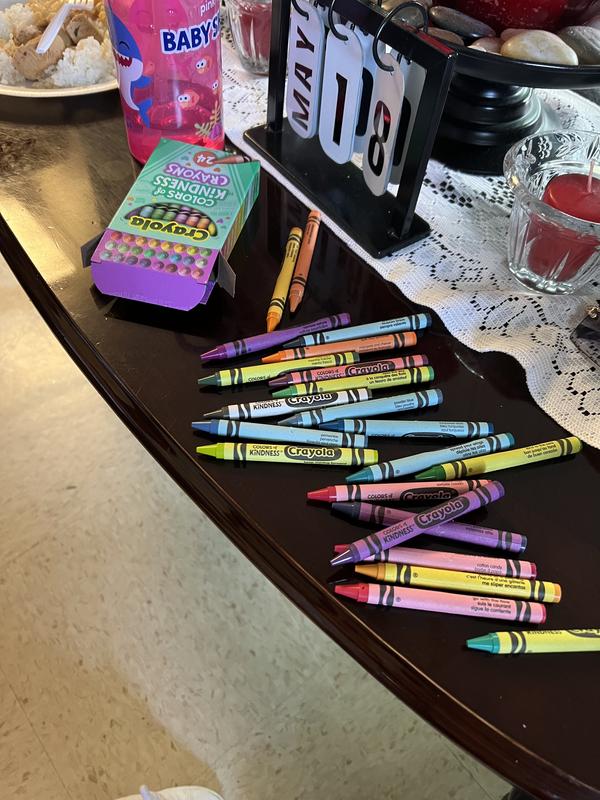 CRAYOLA Color Of Kindness – 24 Crayons à Cire – Couleurs Douces – Dessin Et Coloriage – Dès 3 Ans – 52-1836