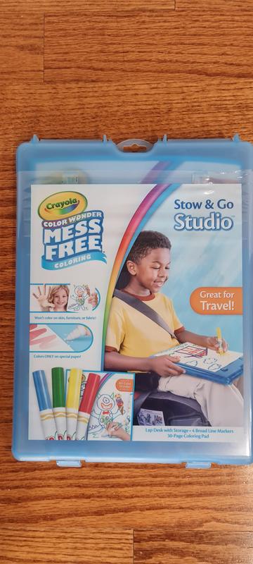 Crayola color wonder mess free 2024 art desk