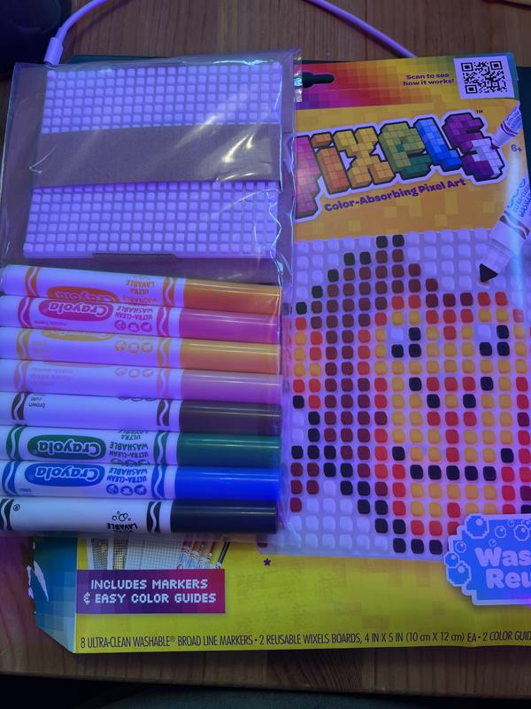 A New Pixel Art Without the Bead Mess! Crayola Wixels Demo and Review 