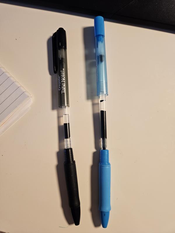 Lots of ink left in the pens, but they just won't write