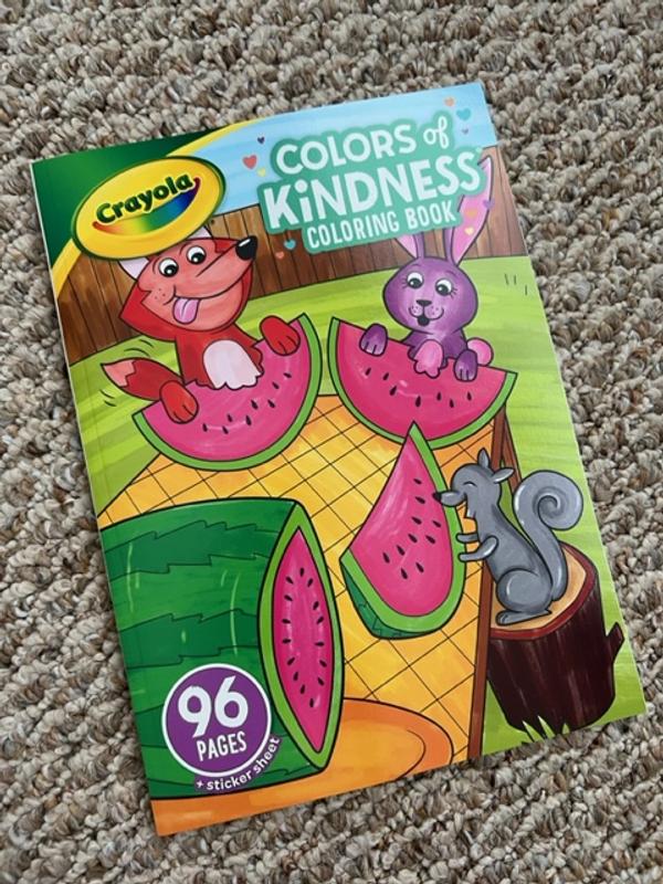 Colors of Kindness Coloring Book, 96 Pages, Crayola.com