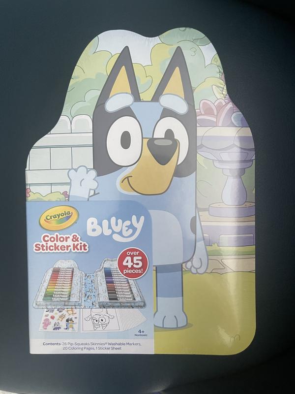 Bluey Color & Activity Art Kit for Kids | Crayola