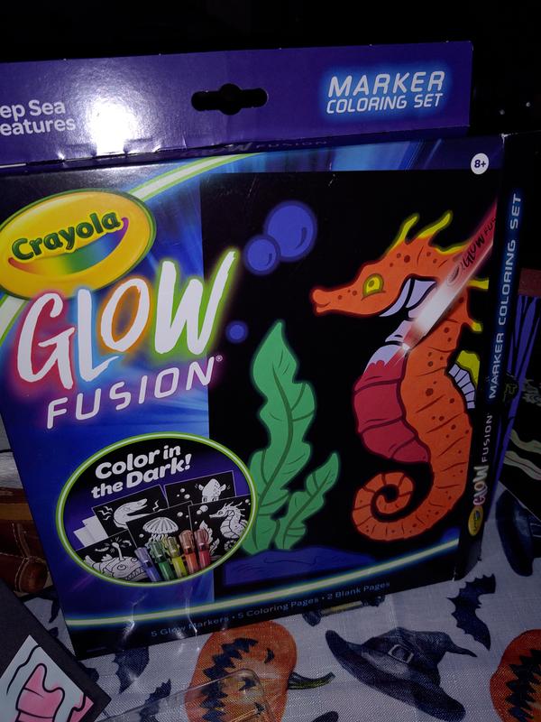Aliens & Monsters Glow Fusion Coloring Set, Crayola.com