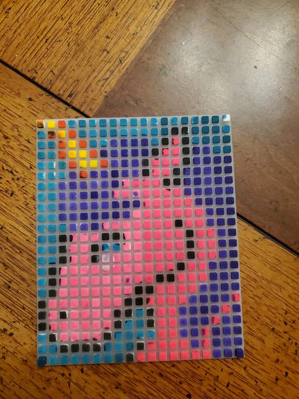 Wixels Pixel Art Craft - Unicorn Coloring Sheet, Crayola.com