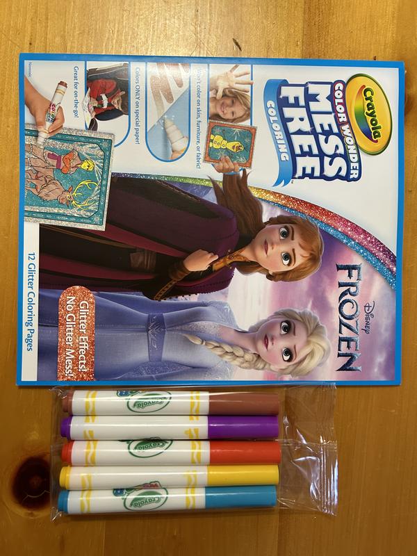 Color Wonder Frozen Glitter Box