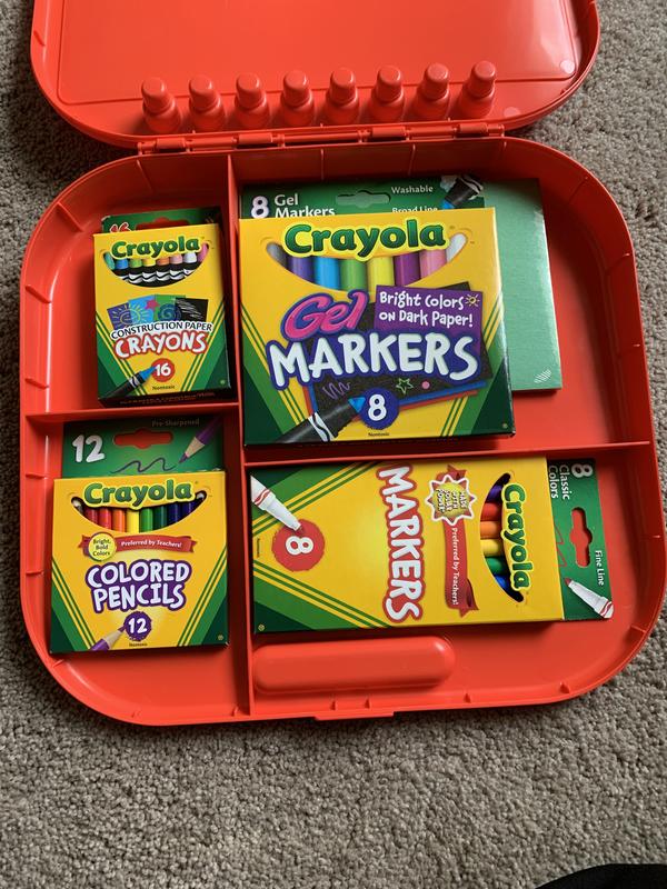 Crayola Create And Carry Case, Portable Art Tools Kit, Over 75 Pieces