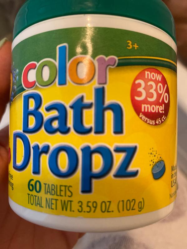 Crayola Bath Dropz, Color, Tablets - 60 tablets, 3.59 oz