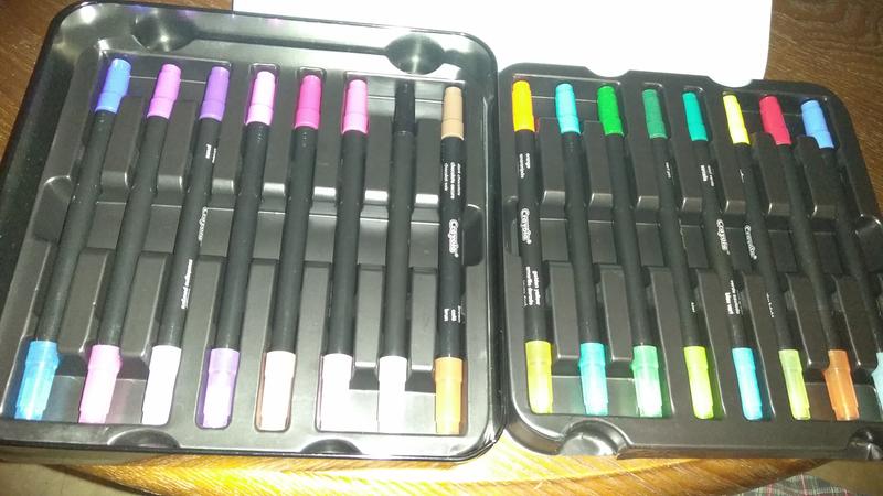 Crayola Made Brush Markers!