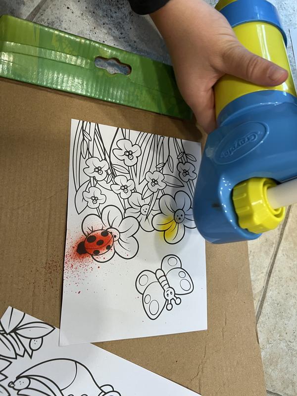 Airbrush Marker Sprayer Set For Kids - 24 Washable