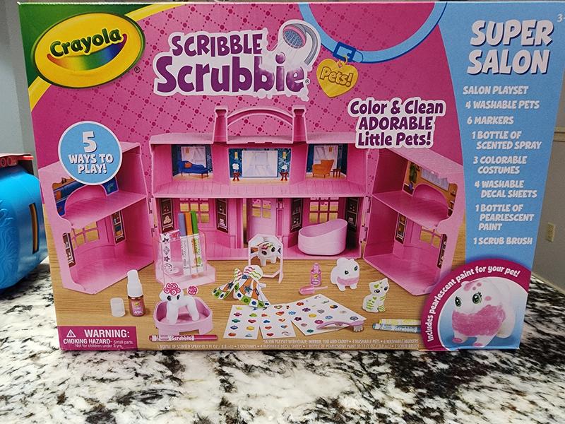Crayola Scribble Scrubbie Pets - Beauty Salon
