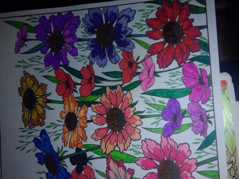 Crayola Coloring Book - Florals