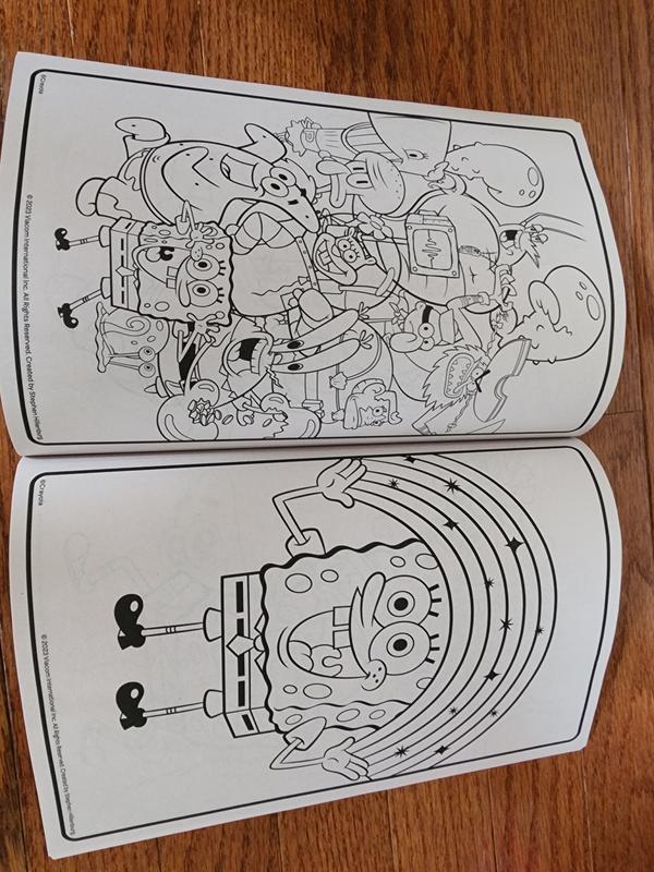 Coloring book  activity book:SpongeBob SquarePants Jellyfishing - Golden  Books — Google Arts & Culture