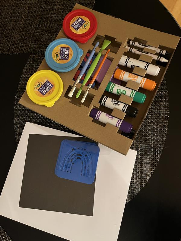 Crayola Less Mess Paint Set - Paint, Art - 1 Kit - ICC Business