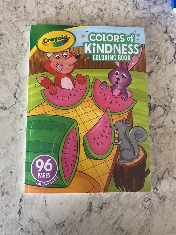 Colors of Kindness Coloring Book, 96 Pages, Crayola.com