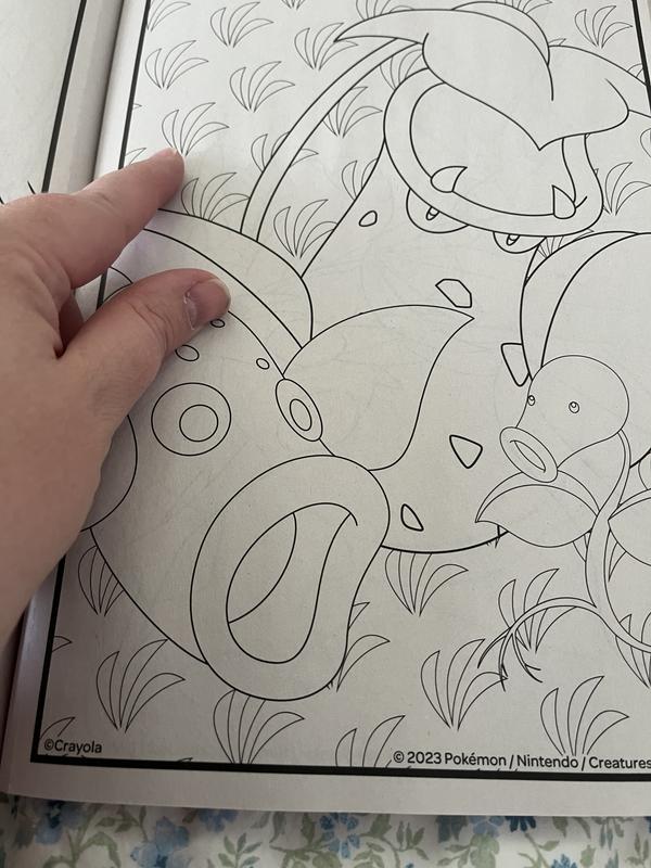Crayola Coloring Book-Pokemon, 96 Pages – S&D Kids