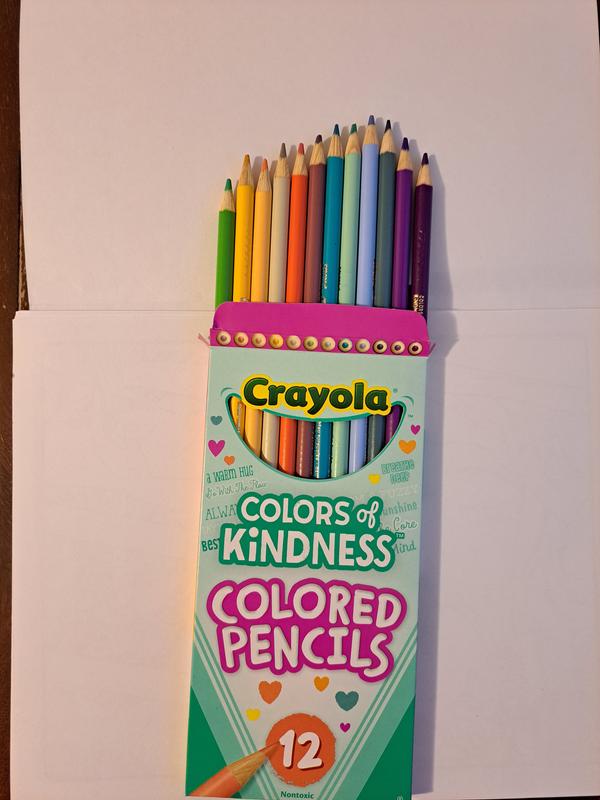 Crayola 12 Count Colors of Kindness Colored Pencils
