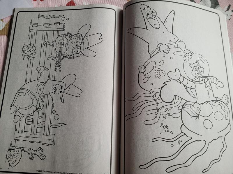 Spongebob Coloring Book For Adults: High quality illustrations set