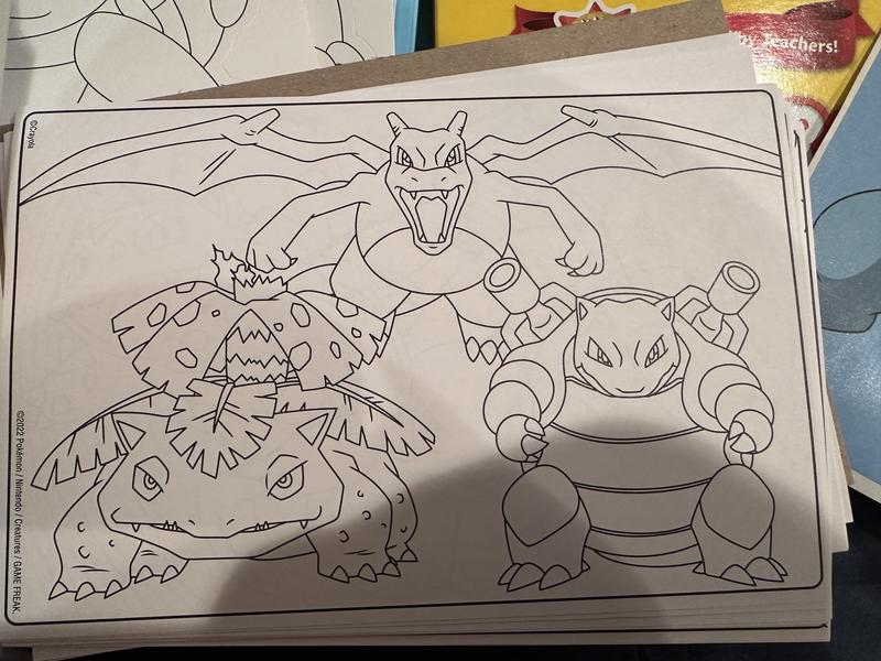 Pokémon Coloring Art Case, Squirtle, 75 Pcs, Crayola.com