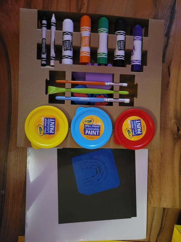 Crayola Less Mess Paint Set - Paint, Art - 1 Kit - ICC Business
