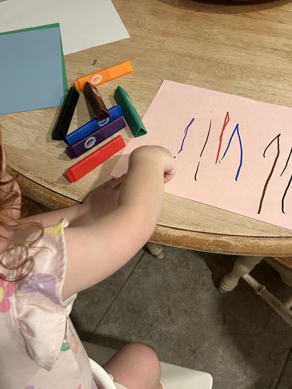 My First Crayola™ Tripod Grip Markers - Single Box, 8 Colors