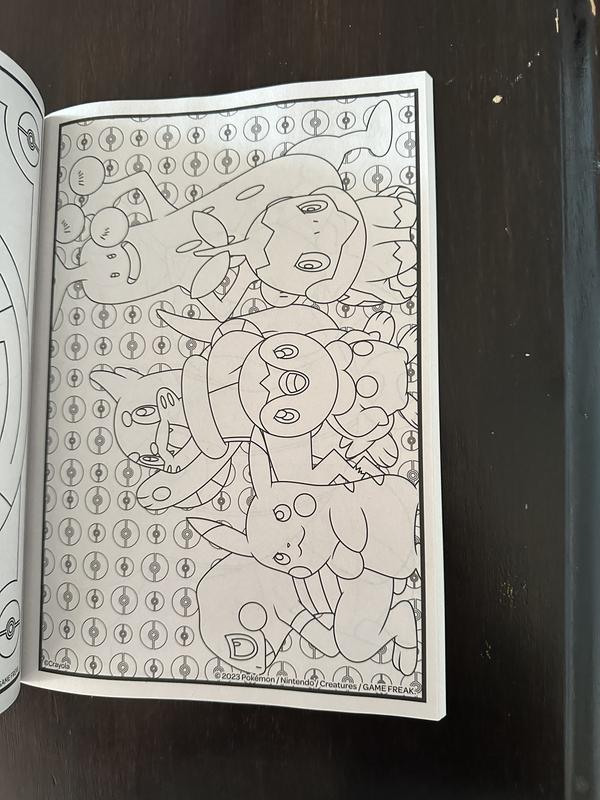 Crayola Pokémon Coloring Book, 96-Pages $2.37