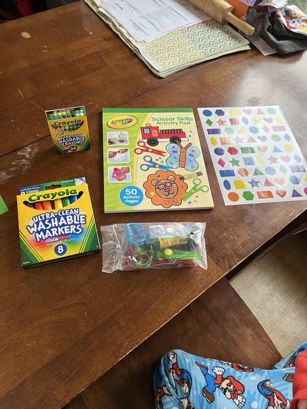 Toddler Safety Scissor Skills Activity Kit, Crayola.com