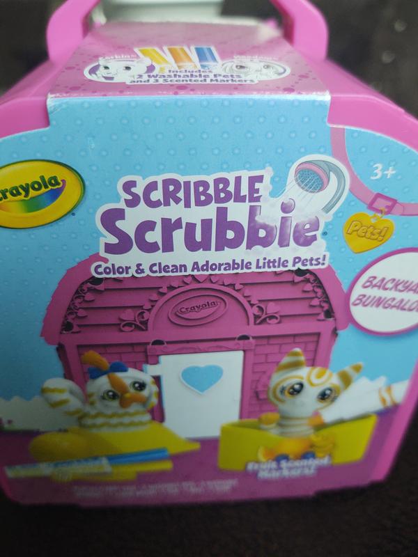 Crayola Scribble Scrubbie Pets Backyard Bungalow Set, 6 ct - Kroger