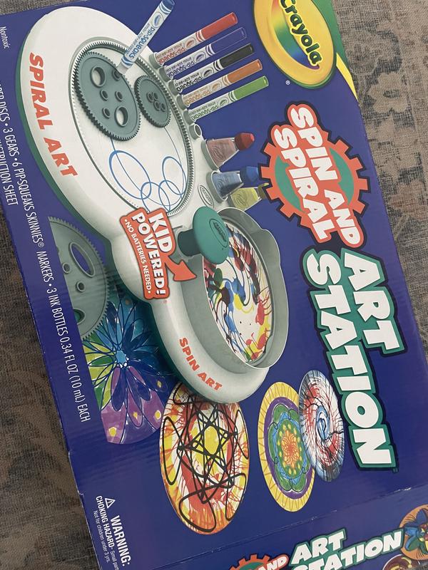 6inch Mixed Pack White Paper Discs x30 Compatible crayola Spin Art Maker