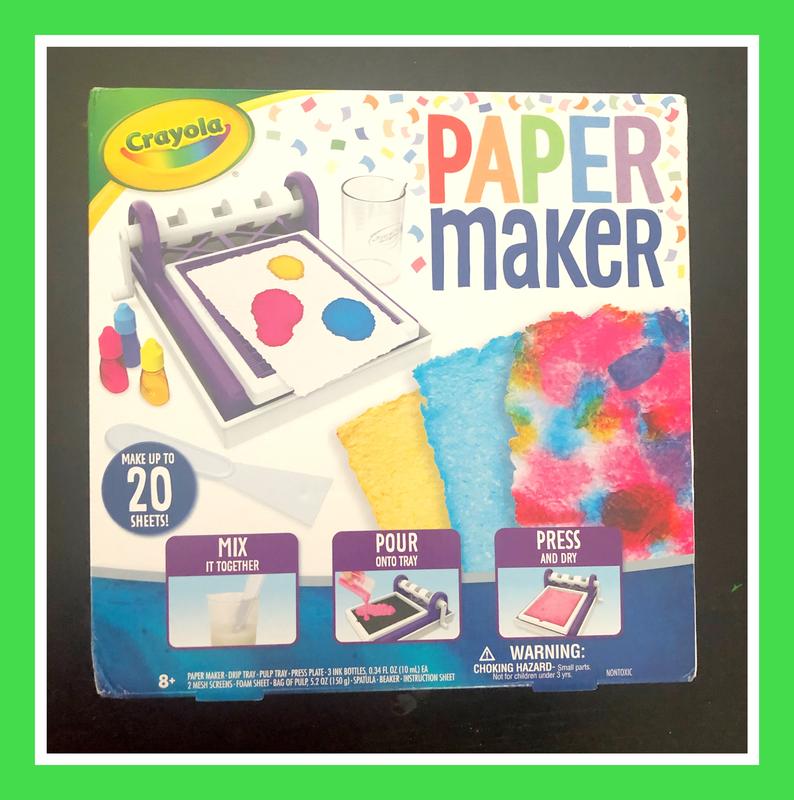 Crayola Paper Maker, Paper Making DIY Craft Kit, Gift for Kids,  7, 8, 9, 10 : Everything Else
