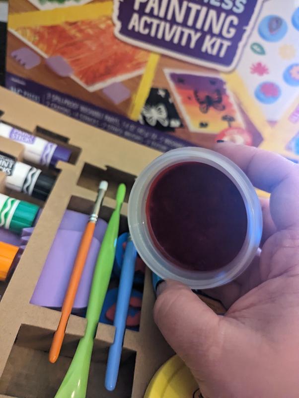Less-Mess Painting Activity Kit by Crayola - Play on Words