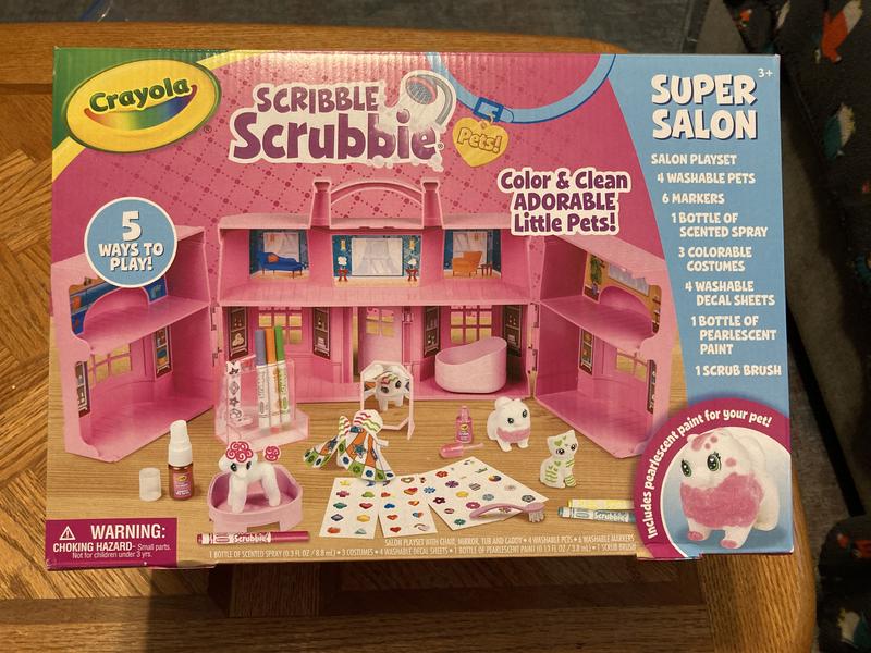 Crayola Scribble Scrubbie, Salon Set