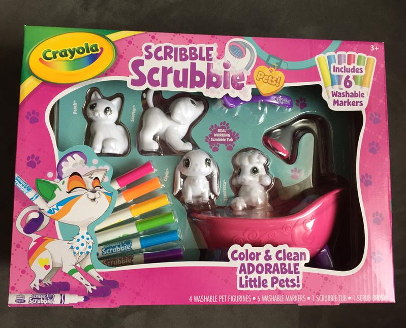 Scribble Scrubbie Pet Toy Tub Playset for Kids | Crayola