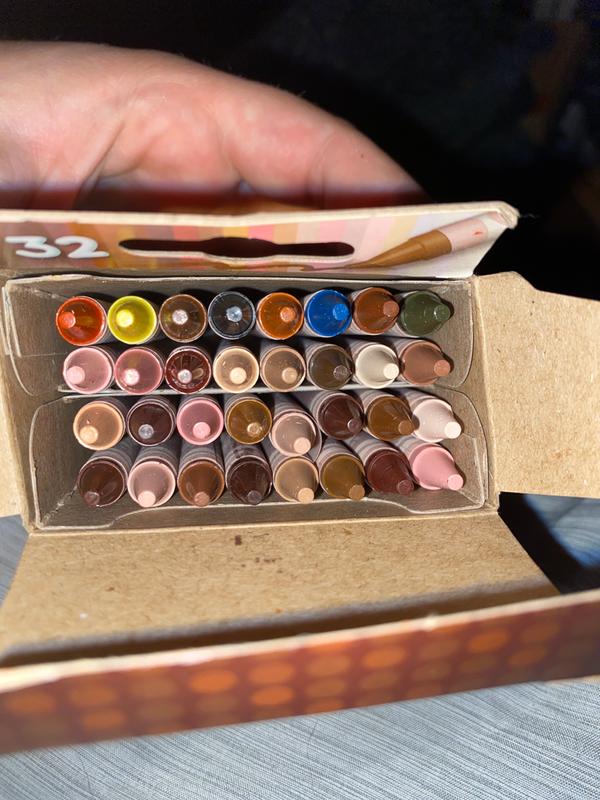 24 marqueurs - Couleurs du monde Crayola feutres crayons pencils markers  peau skin tones tons ethnie inclusion