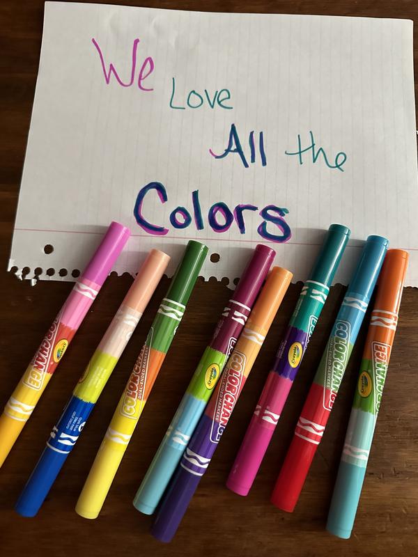 Crayola Color Change Markers, Gift for Teens, 8ct