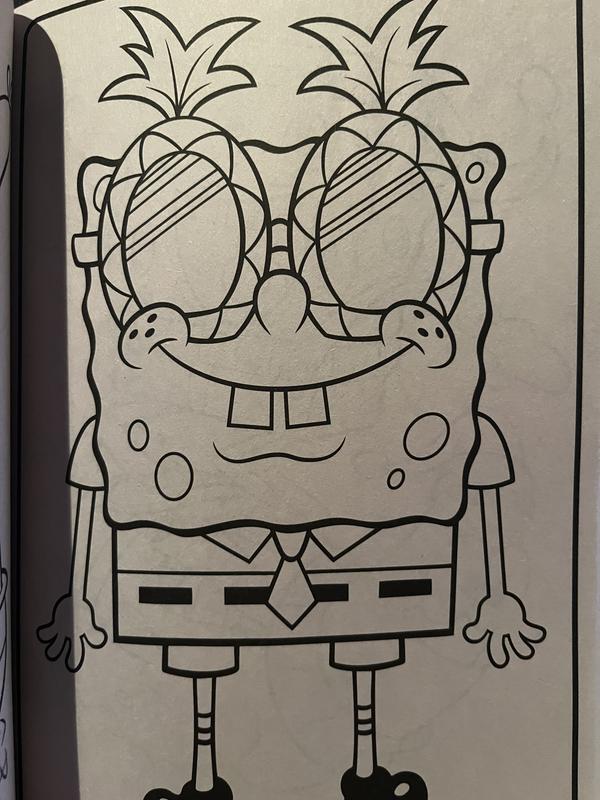 Spongebob Coloring Book For Adults: High quality illustrations set