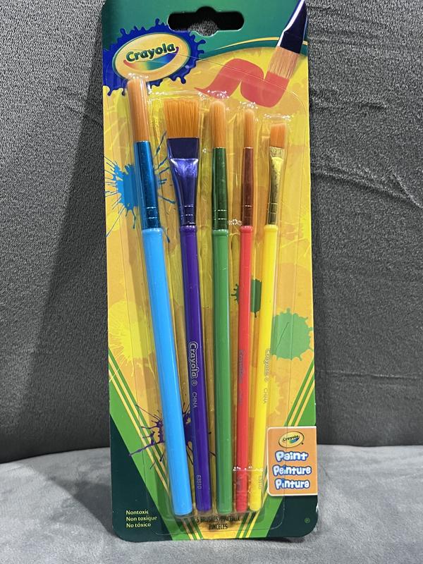 Crayola 300700 5 Asst Paint Brushes .