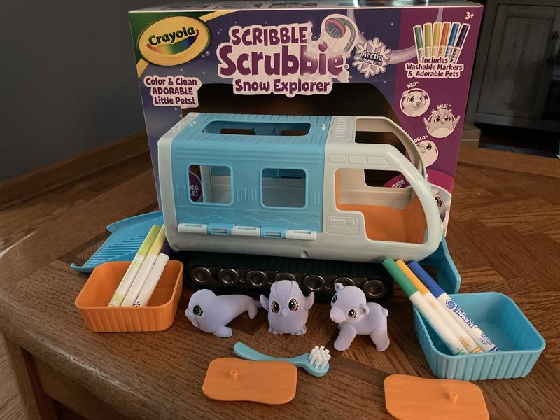 The Newest Scribble Scrubbies Playset Brings Art to the Arctic - The Toy  Insider