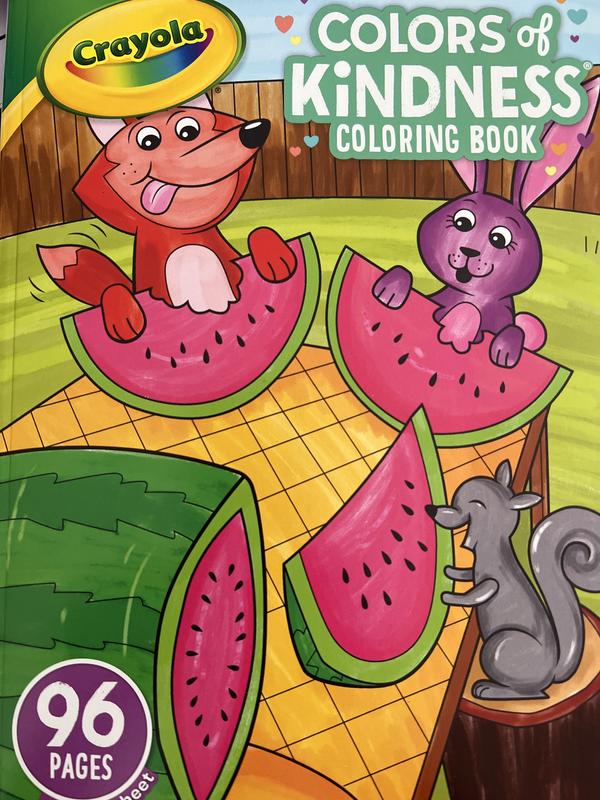 Colors of Kindness Coloring Book, 48 Pages, Crayola.com