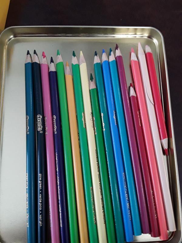 Kids Colored Pencils, Double Sided- Set of 50