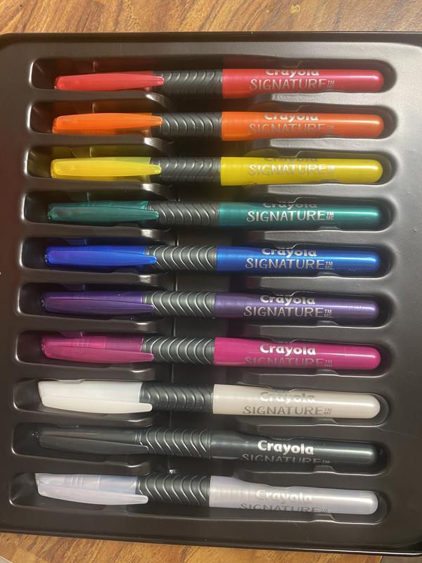 Crayola Signature Pearlescent Paint Markers 