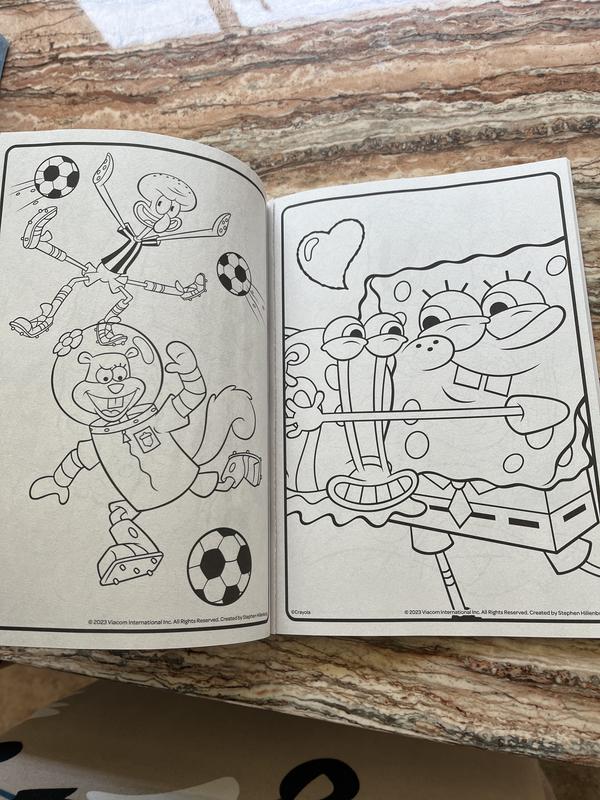 Spongebob Squarepants Coloring Book: A Cool Coloring Book For Kids Relaxing  And Relieving Stress. Providing Lots Of Designs Of Spongebob Squarepants  (Paperback)